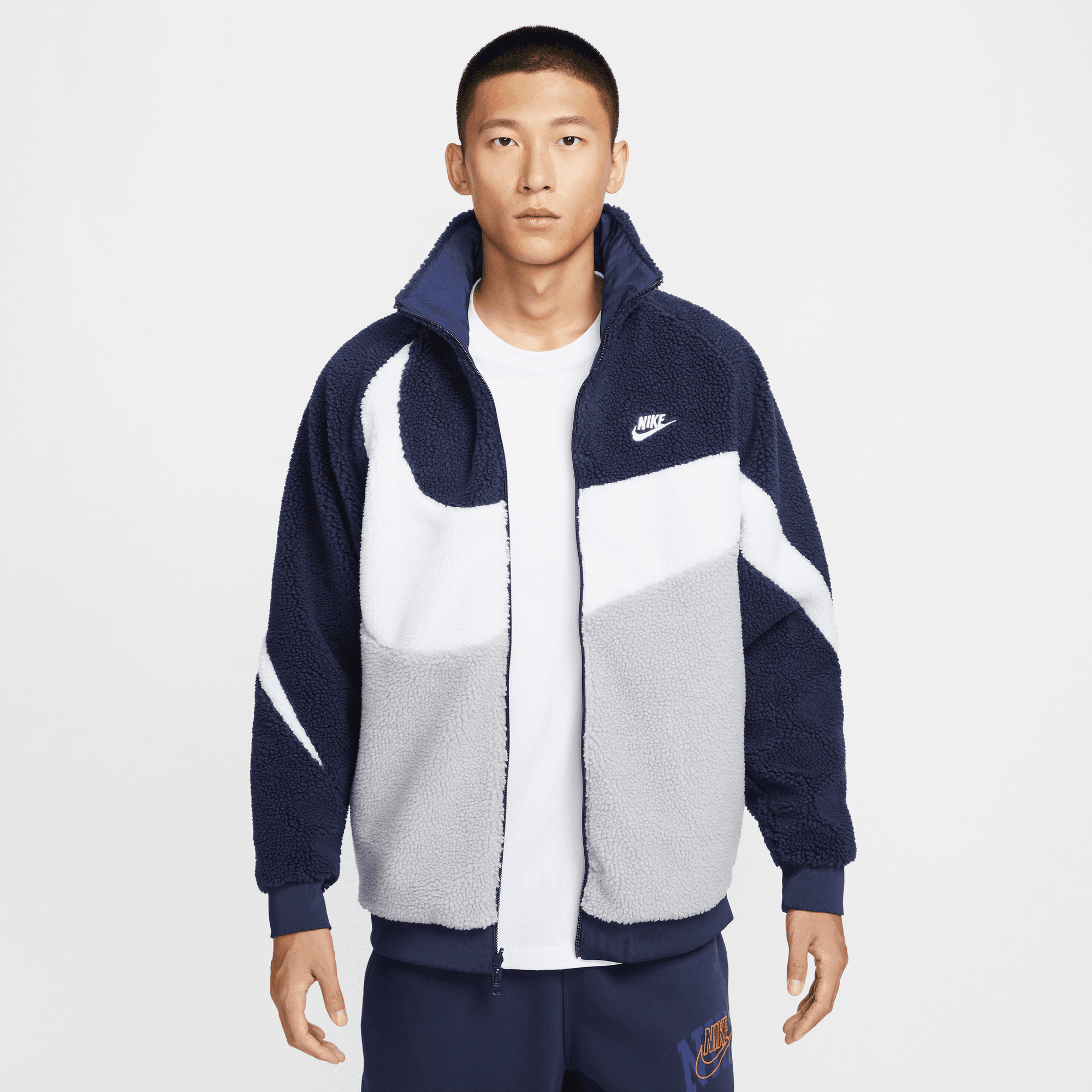 Nike sportswear reversible jacket clearance