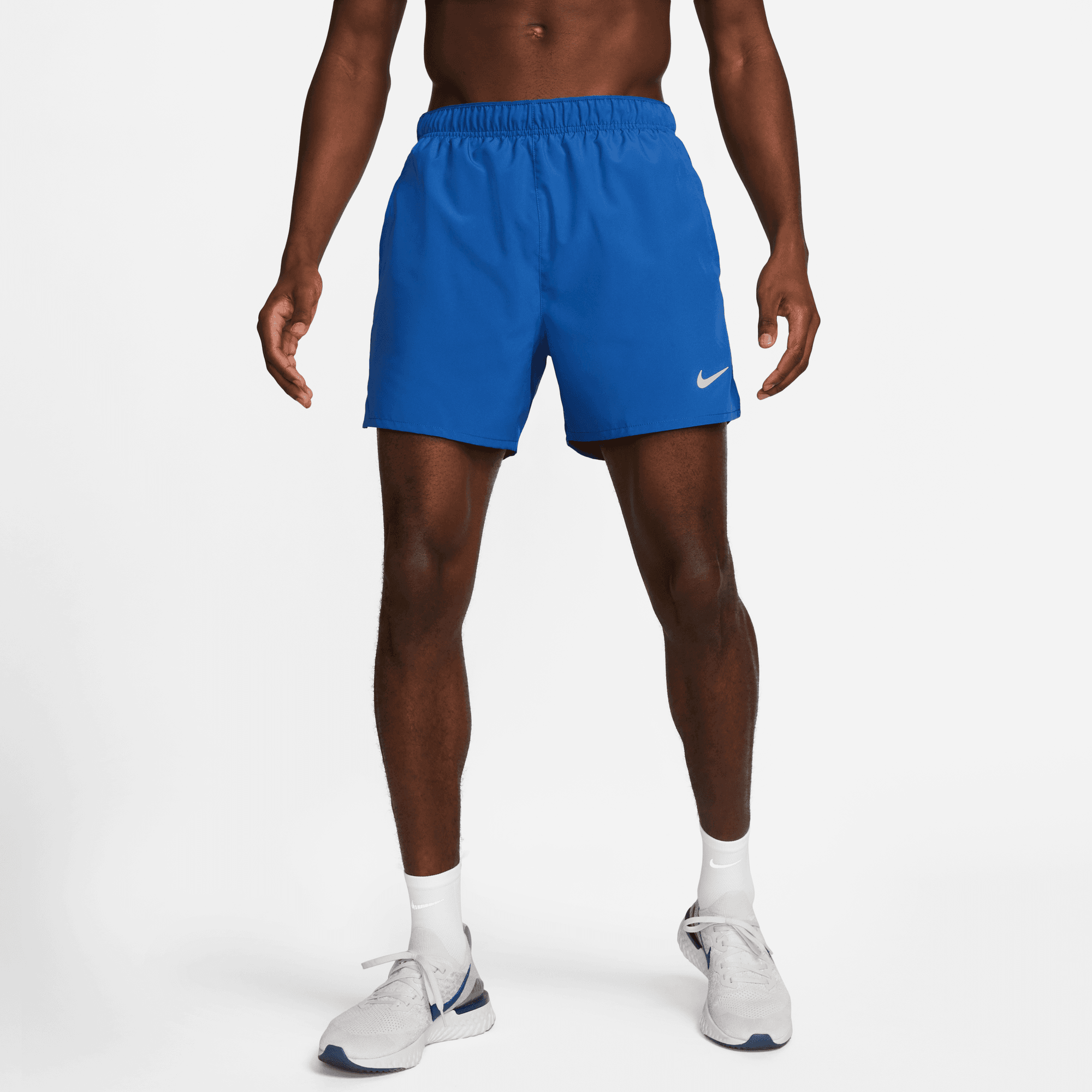Challenger men's 5 top brief-lined running shorts