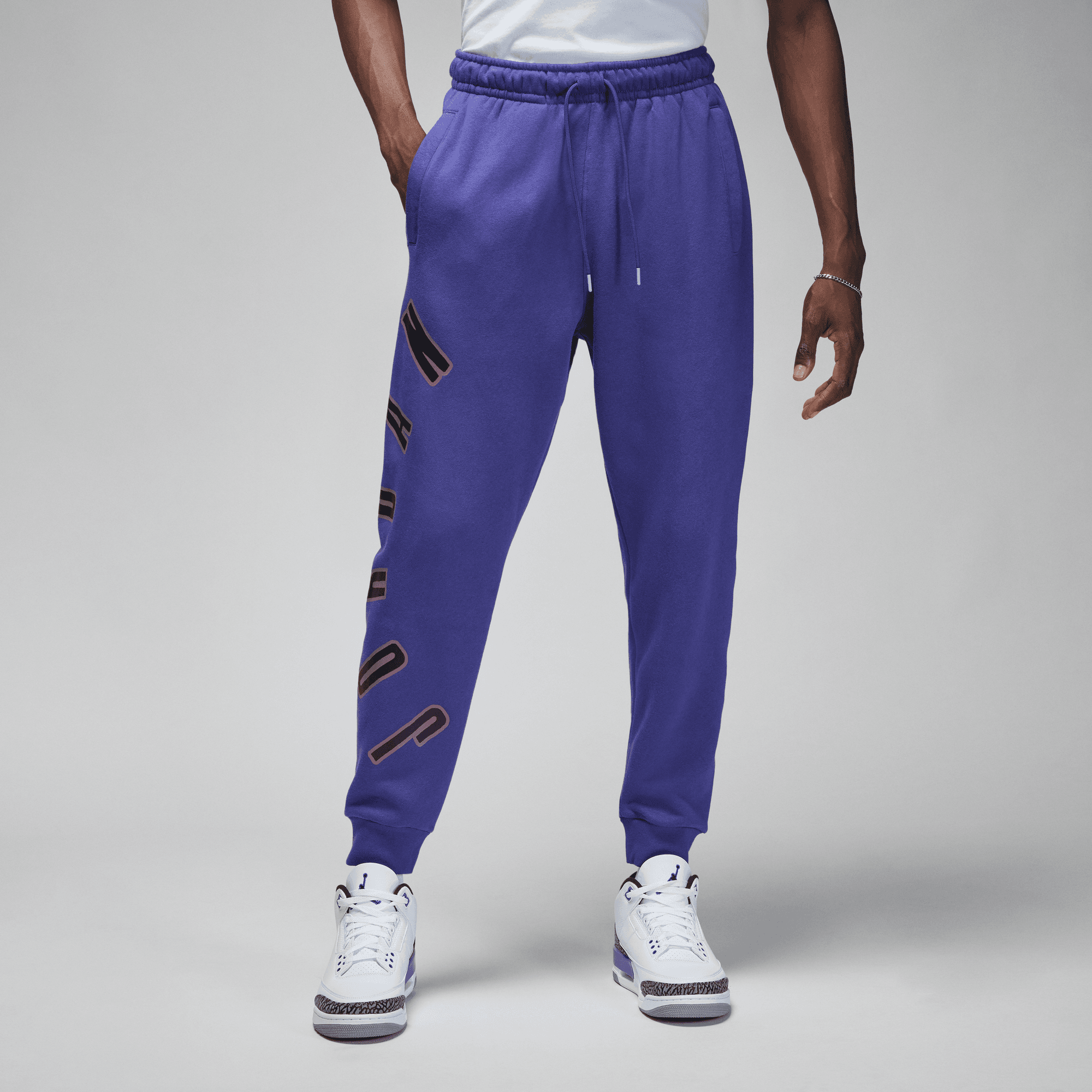 Purple fleece discount pants