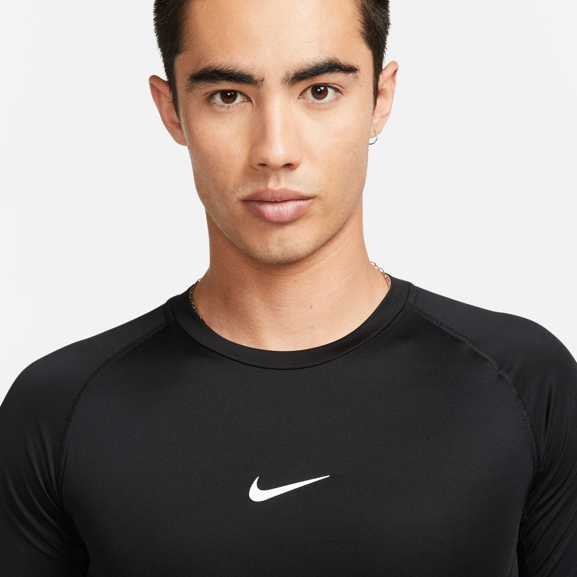 Nike Pro Men's Tight-Fit Long-Sleeve Top. Nike IN