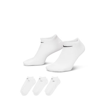NIKE EVERYDAY LIGHTWEIGHT TRAINING NO-SHOW SOCKS (3 PAIRS)