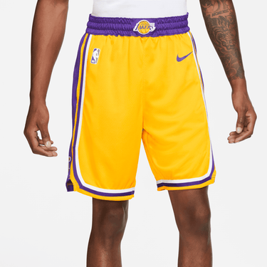 LOS ANGELES LAKERS ICON EDITION MEN'S NIKE NBA SWINGMAN SHORTS