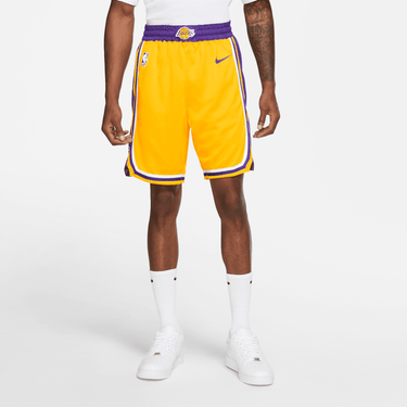 LOS ANGELES LAKERS ICON EDITION MEN'S NIKE NBA SWINGMAN SHORTS