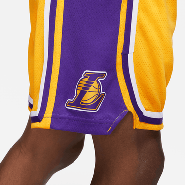 LOS ANGELES LAKERS ICON EDITION MEN'S NIKE NBA SWINGMAN SHORTS