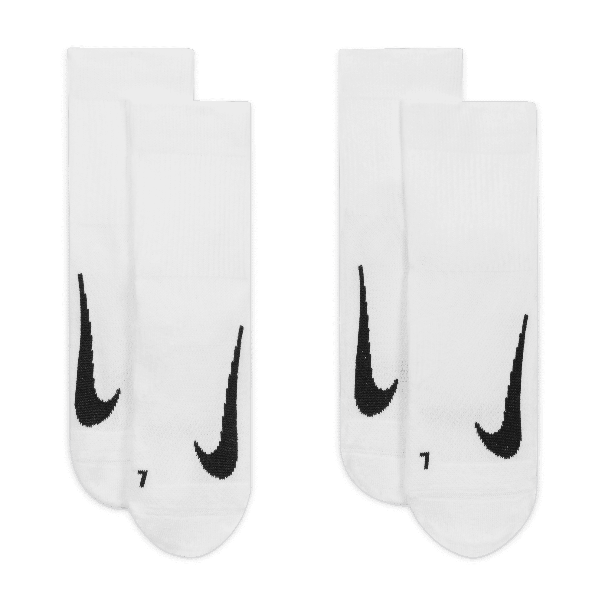 NIKECOURT MULTIPLIER MAX TENNIS ANKLE SOCKS (2 PAIRS) BLACK/BLACK ...