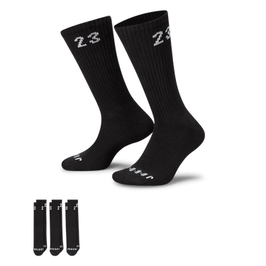 JORDAN ESSENTIALS CREW SOCKS (3 PAIRS )