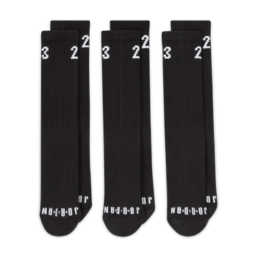 JORDAN ESSENTIALS CREW SOCKS (3 PAIRS )