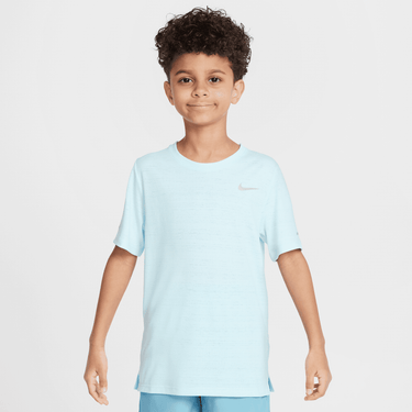 NIKE DRI-FIT MILER BIG KIDS' (BOYS') TRAINING TOP