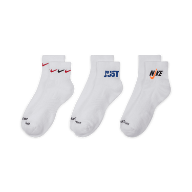 NIKE EVERYDAY PLUS CUSHIONED TRANING ANKLE SOCKS (3 PAIRS)