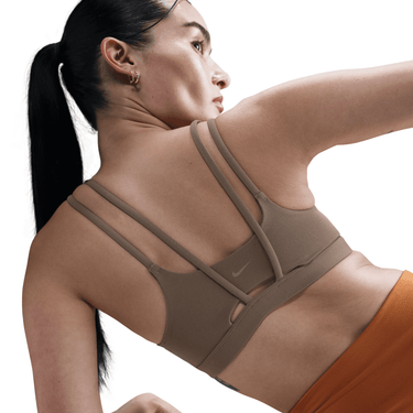 NIKE ZENVY STRAPPY WOMEN'S LIGHT-SUPPORT PADDED SPORTS BRA