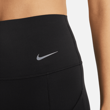 NIKE UNIVERSA WOMEN'S MEDIUM-SUPPORT HIGH-WAISTED 7/8 LEGGINGS WITH POCKETS