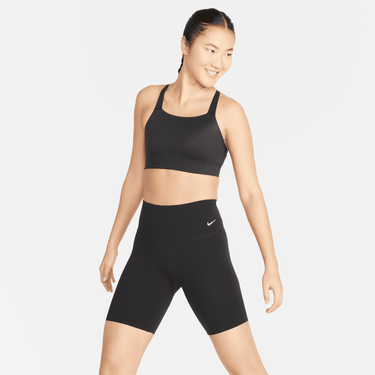 NIKE ZENVY WOMENS GENTLE-SUPPORT HIGH-WAISTED 8" BIKER SHORTS