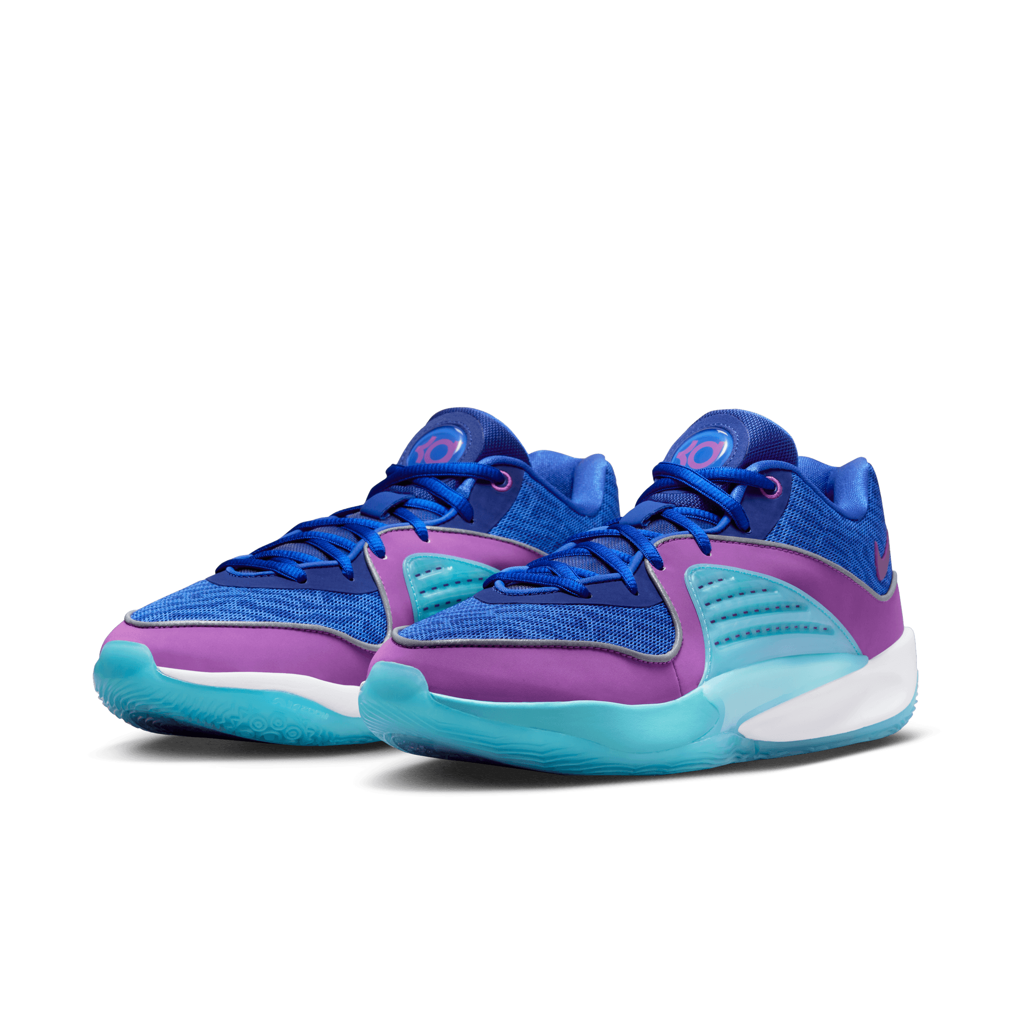 ?KD16 EP ?BASKETBALL SHOES ?DEEP ROYAL/VIVID PURPLE-METALLIC SILVER ...