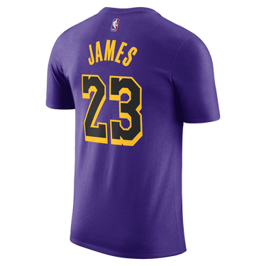 LOS ANGELES LAKERS STATEMENT EDITION MEN'S JORDAN NBA T-SHIRT