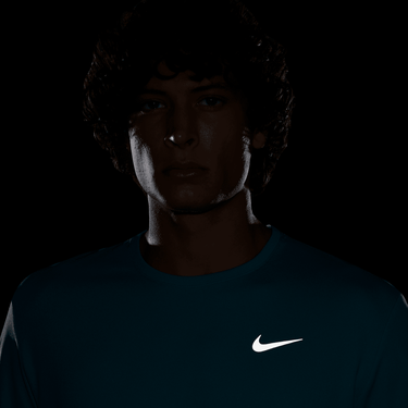 NIKE DRI-FIT UV MILER MEN'S SHORT-SLEEVE RUNNING TOP