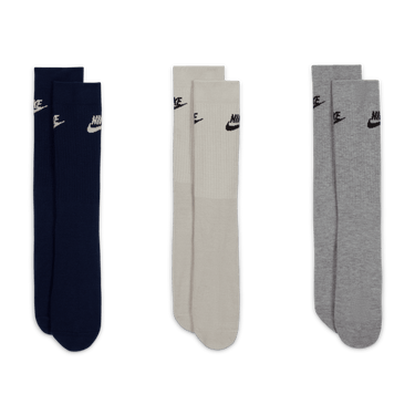 NIKE SPORTSWEAR EVERYDAY ESSENTIAL CREW SOCKS (3 PAIRS)