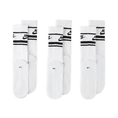 NIKE SPORTSWEAR DRI-FIT EVERYDAY ESSENTIAL CREW SOCKS (3 PAIRS)