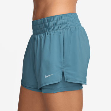 NIKE DRI-FIT ONE WOMEN'S MID-RISE 3" 2-IN-1 SHORTS