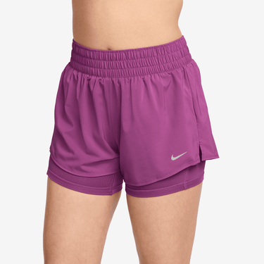 NIKE DRI-FIT ONE WOMEN'S MID-RISE 3" 2-IN-1 SHORTS