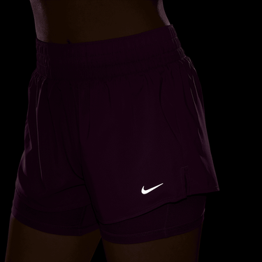 NIKE DRI-FIT ONE WOMEN'S MID-RISE 3" 2-IN-1 SHORTS