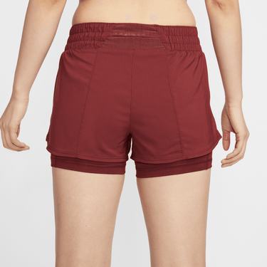 NIKE DRI-FIT ONE WOMEN'S MID-RISE 3" 2-IN-1 SHORTS