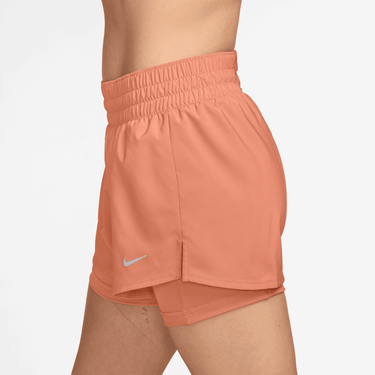NIKE DRI-FIT ONE WOMEN'S MID-RISE 3" 2-IN-1 SHORTS