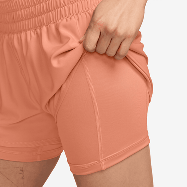 NIKE DRI-FIT ONE WOMEN'S MID-RISE 3" 2-IN-1 SHORTS