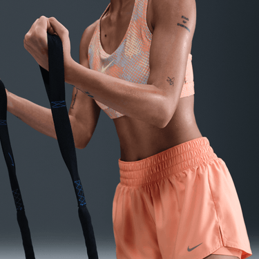 NIKE DRI-FIT ONE WOMEN'S MID-RISE 3" 2-IN-1 SHORTS
