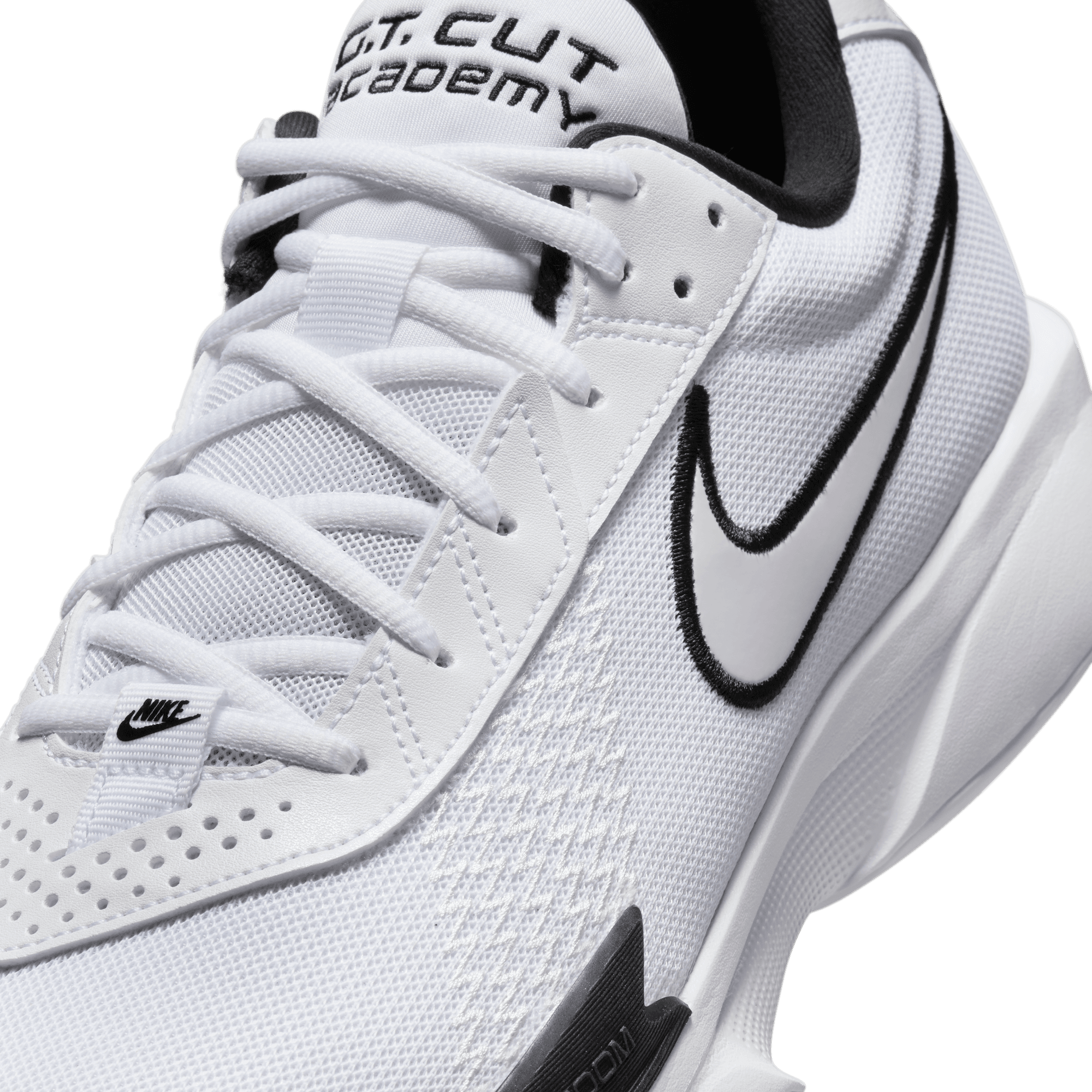 NIKE G.T. CUT ACADEMY EP BASKETBALL SHOES WHITE/BLACK – Park Outlet Ph