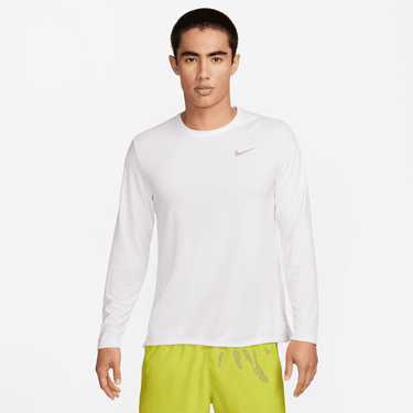 NIKE MILER MEN'S DRI-FIT UV LONG-SLEEVE RUNNING TOP