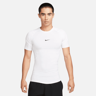 NIKE PRO MEN'S DRI-FIT TIGHT SHORT-SLEEVE FITNESS TOP