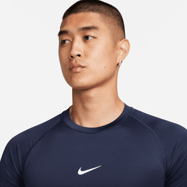 NIKE PRO MEN'S DRI-FIT TIGHT SHORT-SLEEVE FITNESS TOP