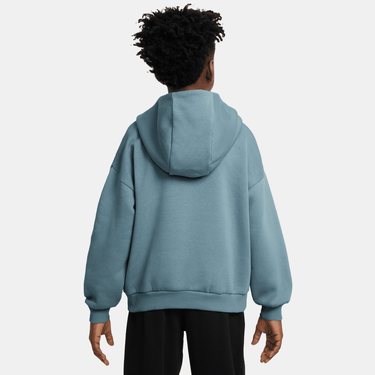 NIKE SB ICON FLEECE EASYON BIG KIDS' OVERSIZED PULLOVER HOODIE