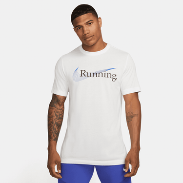 NIKE DRI-FIT MEN'S RUNNING T-SHIRT