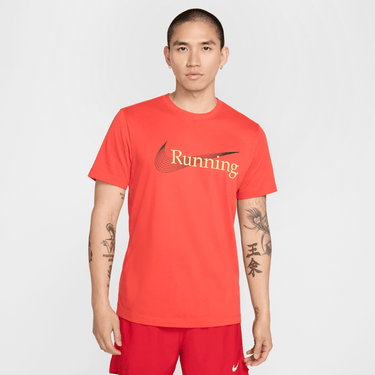 NIKE DRI-FIT MEN'S RUNNING T-SHIRT