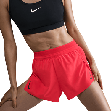 NIKE AEROSWIFT WOMEN'S DRI-FIT ADV MID-RISE BRIEF-LINED 3" RUNNING SHORTS