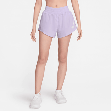 NIKE ONE WOMEN'S DRI-FIT MID-RISE 3" BRIEF-LINED SHORTS