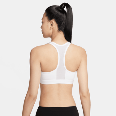 NIKE SWOOSH FRONT ZIP WOMEN'S MEDIUM-SUPPORT PADDED SPORTS BRA