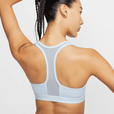 NIKE SWOOSH FRONT ZIP WOMEN'S MEDIUM-SUPPORT PADDED SPORTS BRA