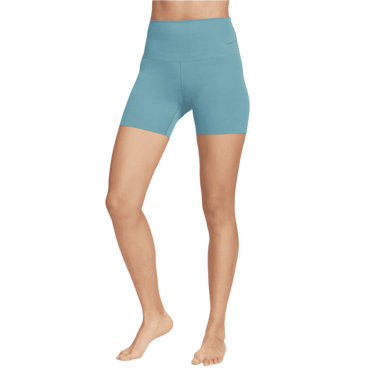 NIKE ZENVY WOMEN'S GENTLE-SUPPORT HIGH-WAISTED 5" BIKER SHORTS