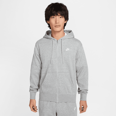 NIKE CLUB MEN'S FULL-ZIP FRENCH TERRY HOODIE