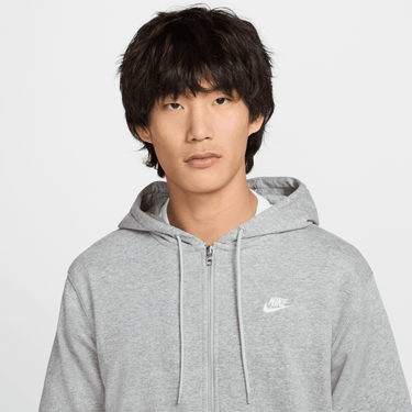 NIKE CLUB MEN'S FULL-ZIP FRENCH TERRY HOODIE