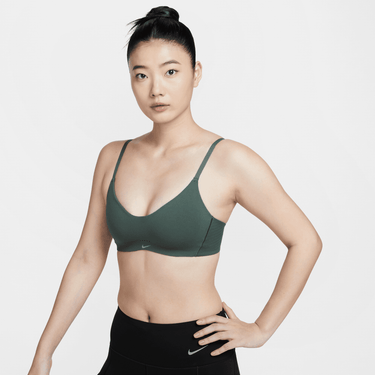 NIKE ALATE MINIMALIST WOMEN'S LIGHT-SUPPORT PADDED CONVERTIBLE SPORTS BRA