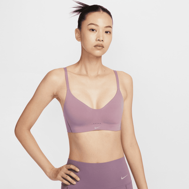 NIKE ALATE MINIMALIST WOMEN'S LIGHT-SUPPORT PADDED CONVERTIBLE SPORTS BRA