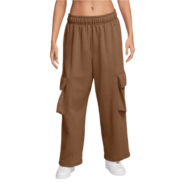 NIKE SPORTSWEAR WOMEN'S LOW-RISE OVERSIZED FRENCH OPEN-HEM TERRY PANTS