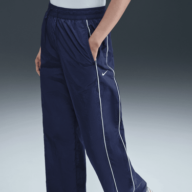 NIKE WINDRUNNER WOMEN'S HIGH-WAISTED WOVEN OPEN-HEM PANTS
