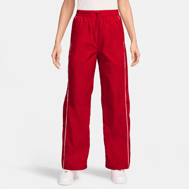 NIKE WINDRUNNER WOMEN'S HIGH-WAISTED WOVEN OPEN-HEM PANTS