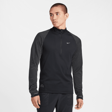 NIKE ELEMENT RUNNING DIVISION MEN'S DRI-FIT 1/2-ZIP RUNNING TOP