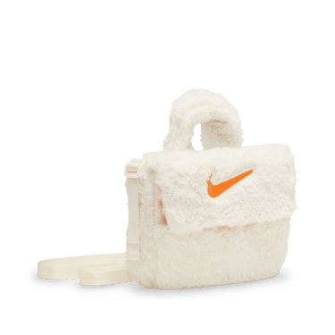 NIKE BIG KIDS' FAUX FUR CROSSBODY BAG (1L)