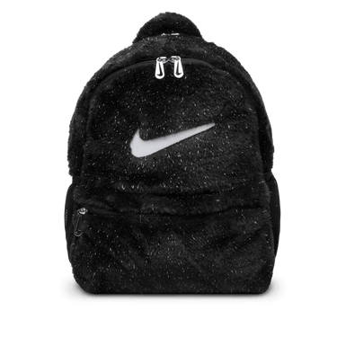 NIKE BIG KIDS' FAUX FUR BACKPACK (11 L)